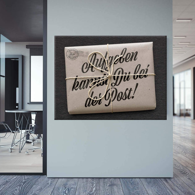 Aufgeben kannst du bei der Post – BE100