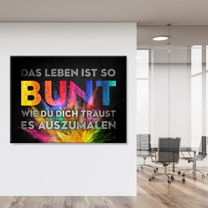 Das Leben ist bunt