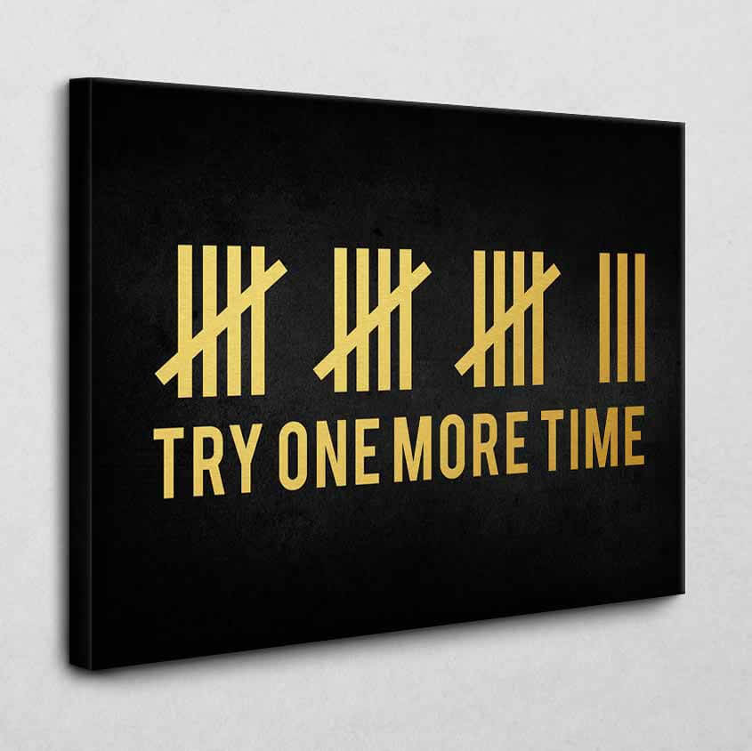 Try one more Time Gold