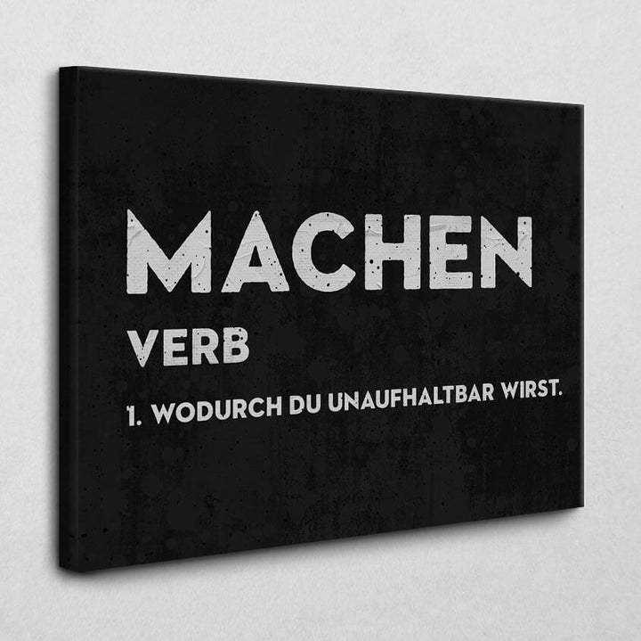 Machen Definition