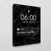 Success is sexy Reminder (Black Edition)